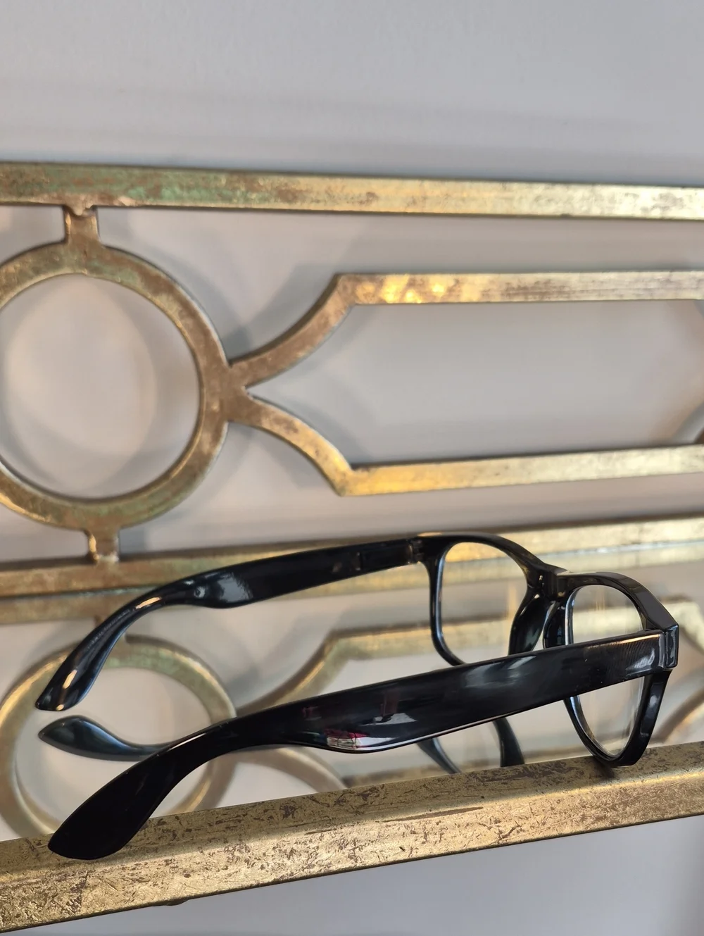 Classic Polarized Black Rectangular Glasses vintage-style unisex, Onesize, Blk.